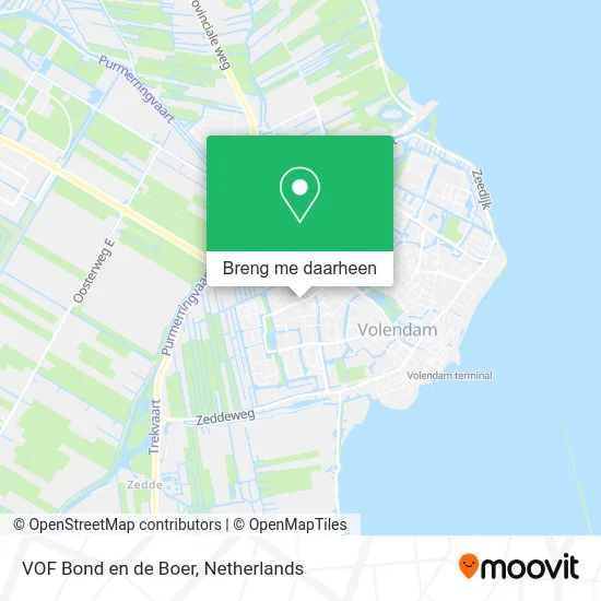 VOF Bond en de Boer kaart