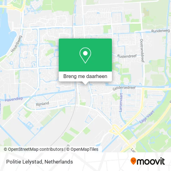 Politie Lelystad kaart