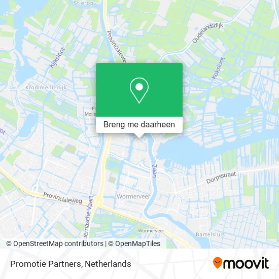 Promotie Partners kaart