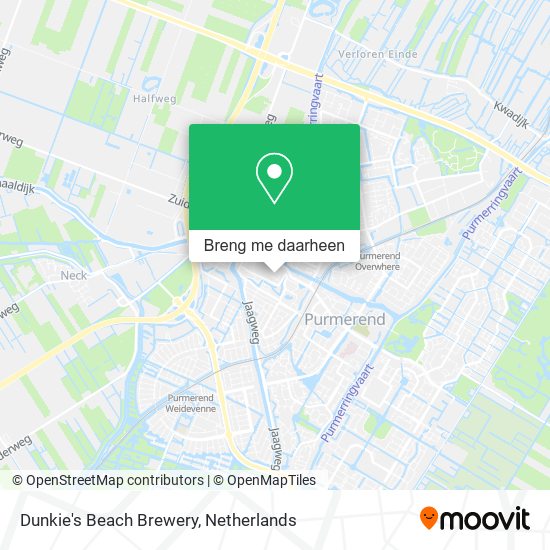 Dunkie's Beach Brewery kaart