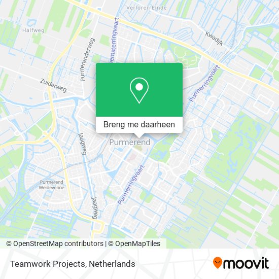 Teamwork Projects kaart