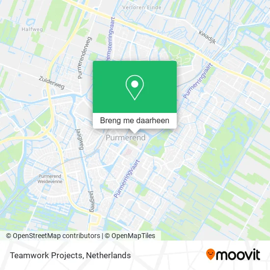 Teamwork Projects kaart