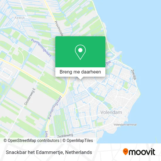 Snackbar het Edammertje kaart