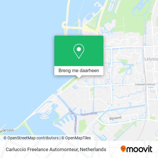 Carluccio Freelance Automonteur kaart