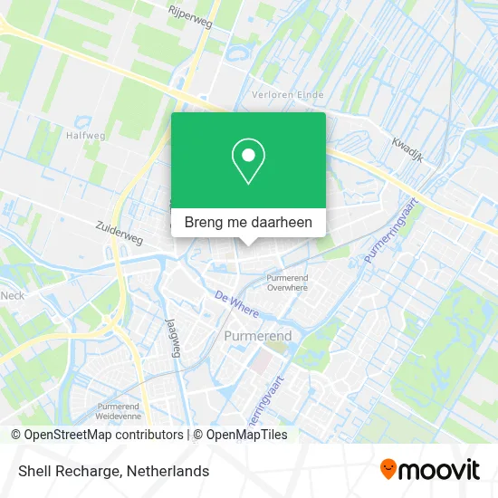 Shell Recharge kaart