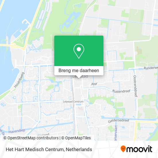 Het Hart Medisch Centrum kaart