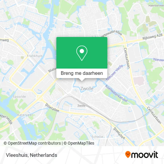 Vleeshuis kaart