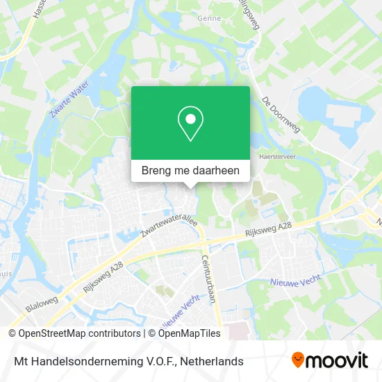 Mt Handelsonderneming V.O.F. kaart