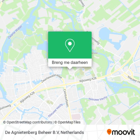 De Agnietenberg Beheer B.V kaart