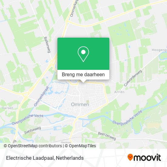 Electrische Laadpaal kaart