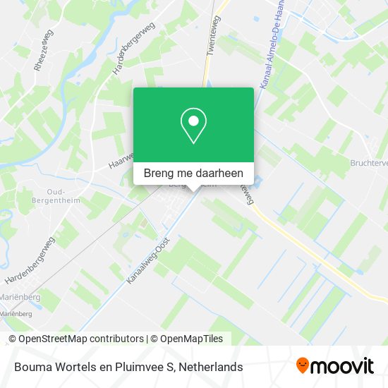 Bouma Wortels en Pluimvee S kaart