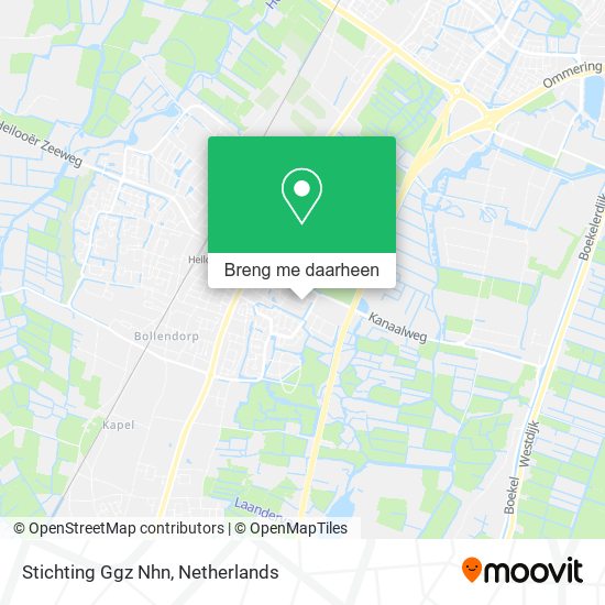 Stichting Ggz Nhn kaart