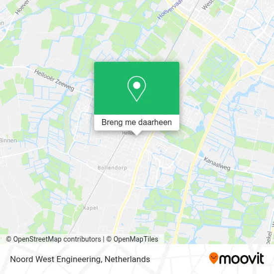 Noord West Engineering kaart