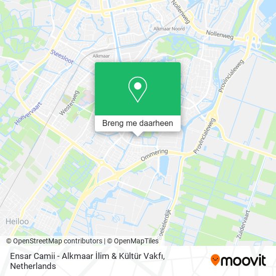 Ensar Camii - Alkmaar İlim & Kültür Vakfı kaart