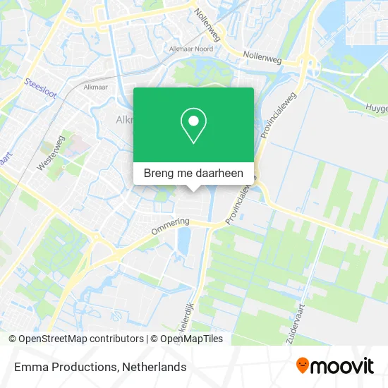 Emma Productions kaart