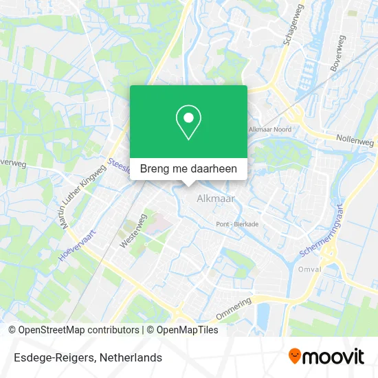 Esdege-Reigers kaart