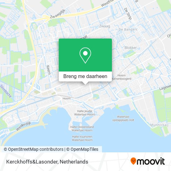 Kerckhoffs&Lasonder kaart
