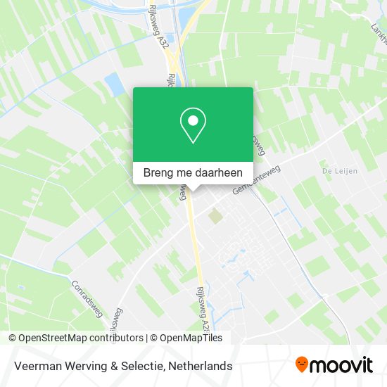 Veerman Werving & Selectie kaart