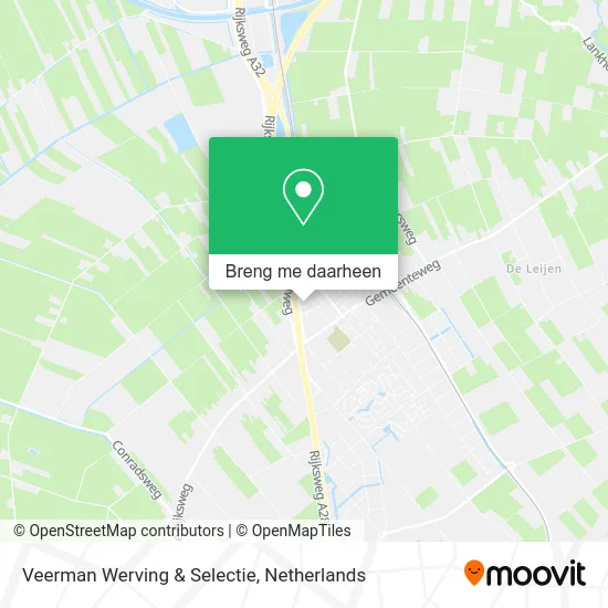 Veerman Werving & Selectie kaart