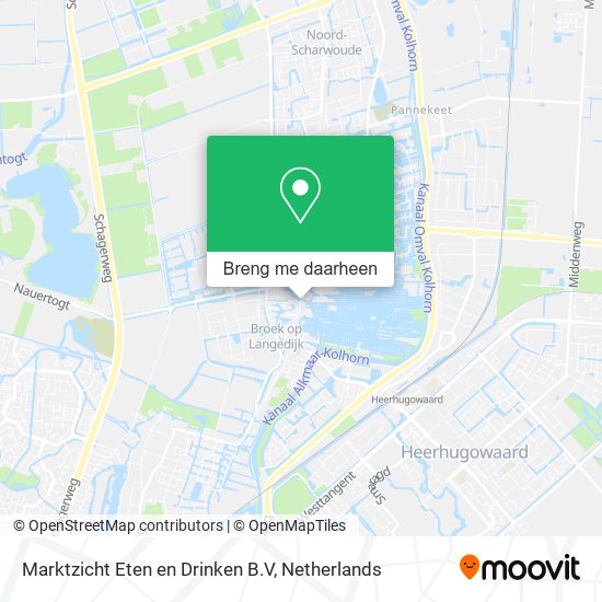 Marktzicht Eten en Drinken B.V kaart