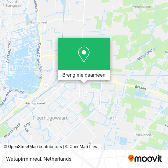 Watapirminreal kaart