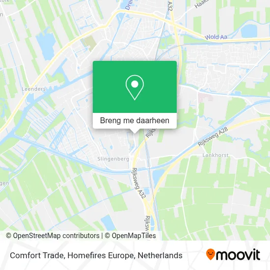 Comfort Trade, Homefires Europe kaart