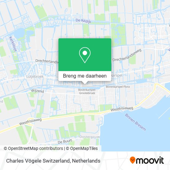 Charles Vögele Switzerland kaart