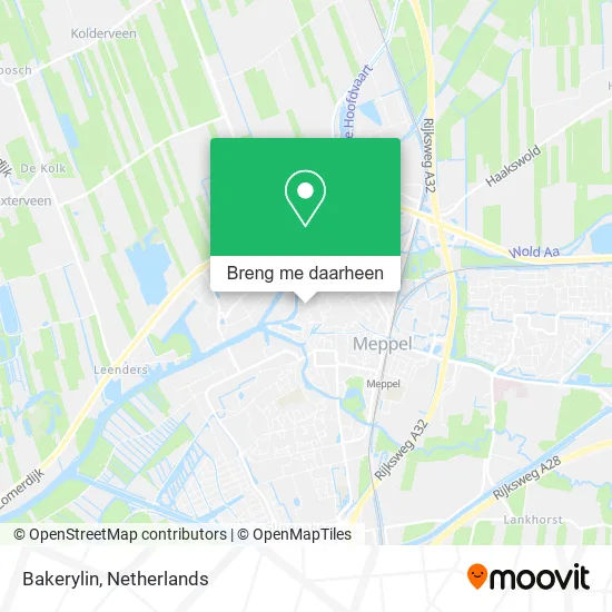 Bakerylin kaart