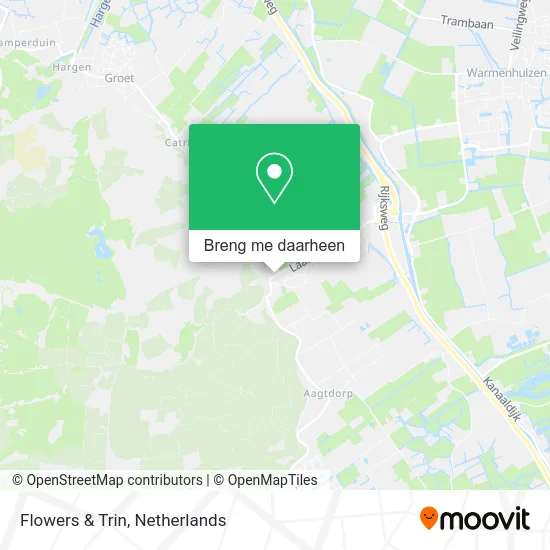 Flowers & Trin kaart