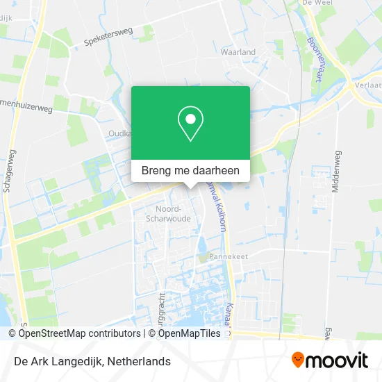 De Ark Langedijk kaart