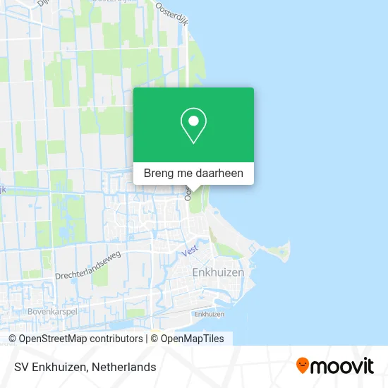 SV Enkhuizen kaart