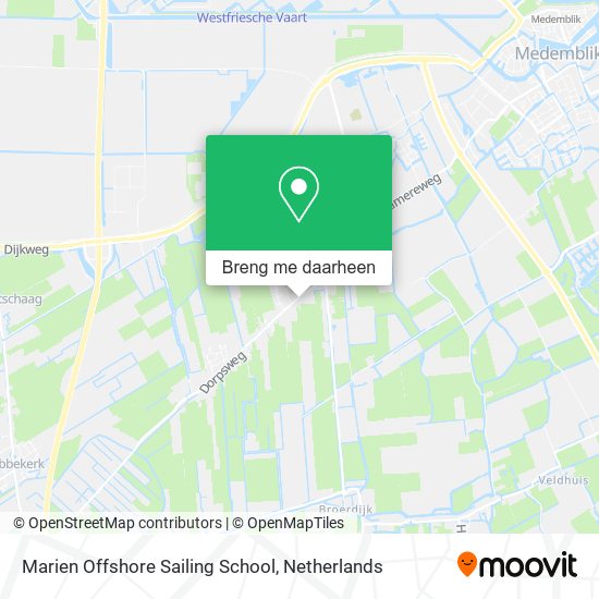 Marien Offshore Sailing School kaart