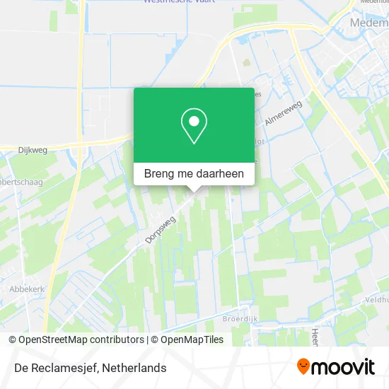 De Reclamesjef kaart