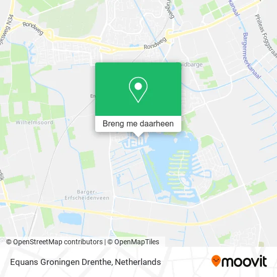 Equans Groningen Drenthe kaart