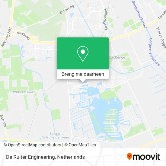 De Ruiter Engineering kaart