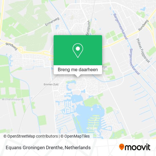 Equans Groningen Drenthe kaart