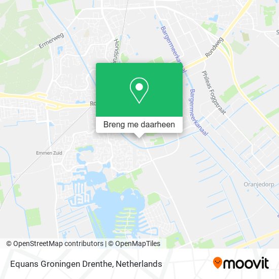 Equans Groningen Drenthe kaart