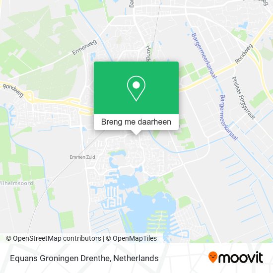 Equans Groningen Drenthe kaart