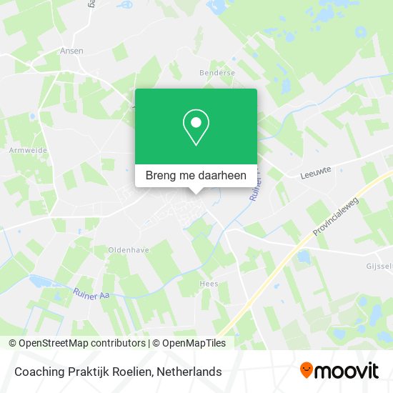 Coaching Praktijk Roelien kaart
