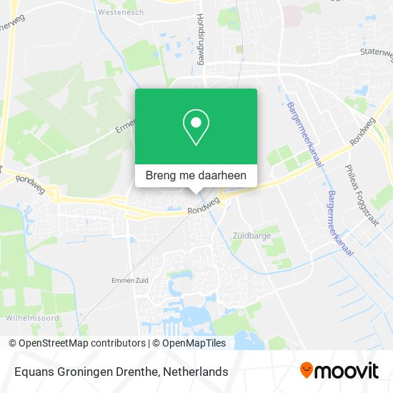 Equans Groningen Drenthe kaart
