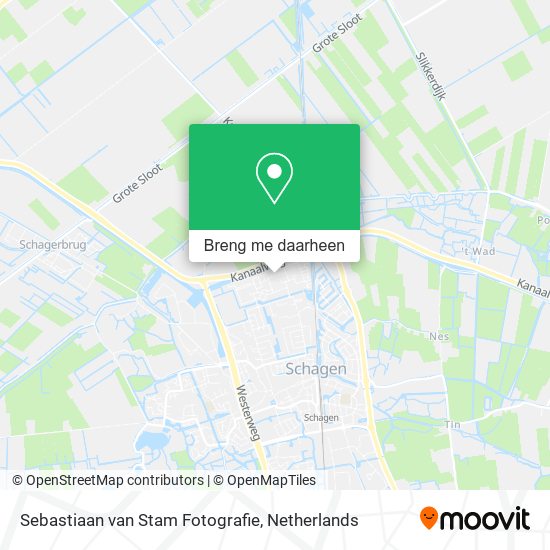 Sebastiaan van Stam Fotografie kaart