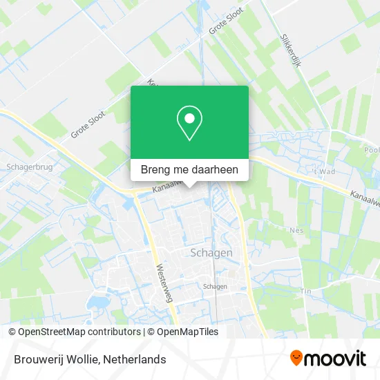 Brouwerij Wollie kaart