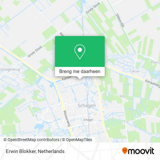 Erwin Blokker kaart