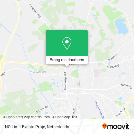NO Limit Events Proje kaart