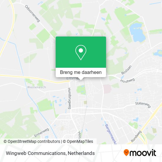 Wingweb Communications kaart