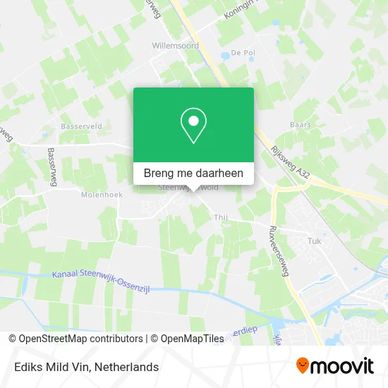 Ediks Mild Vin kaart