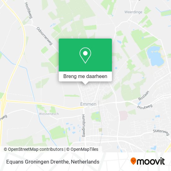 Equans Groningen Drenthe kaart