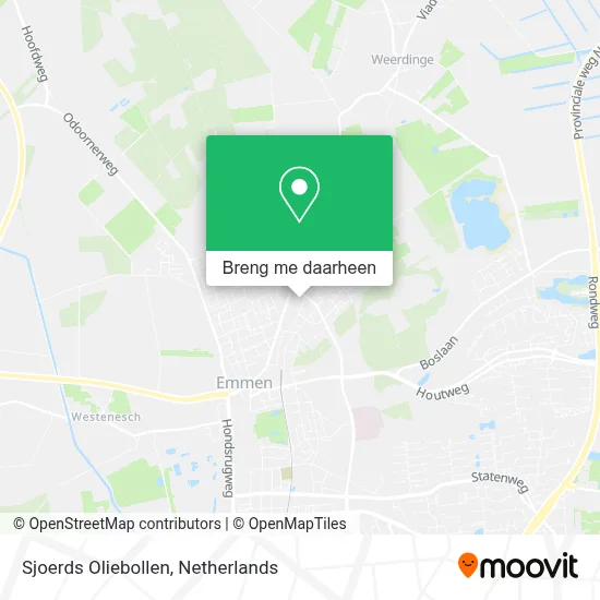 Sjoerds Oliebollen kaart