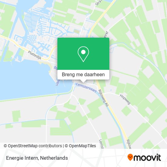 Energie Intern kaart