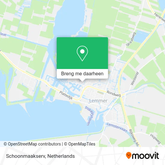 Schoonmaakserv kaart